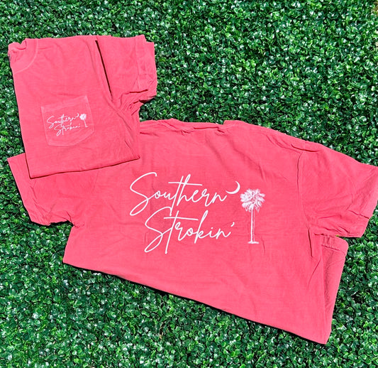 SS Ladies Pocket Logo Tee